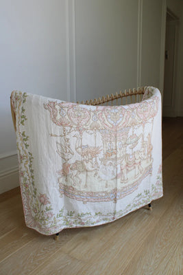 Little Threads Enchanted Carousel Muslin Blanket