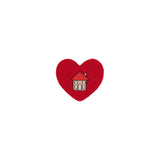 Le Enfant Maison Heart Clips - Red