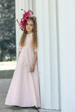Little Tempest Beaded Taffeta Gown - Pink