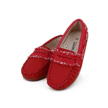 Load image into Gallery viewer, Camille Shoes Stella Fray Edge - Red