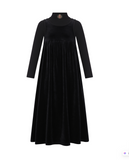 Little Parni Maxi Jumper ATTACHED TURTLENECK K440 - Black