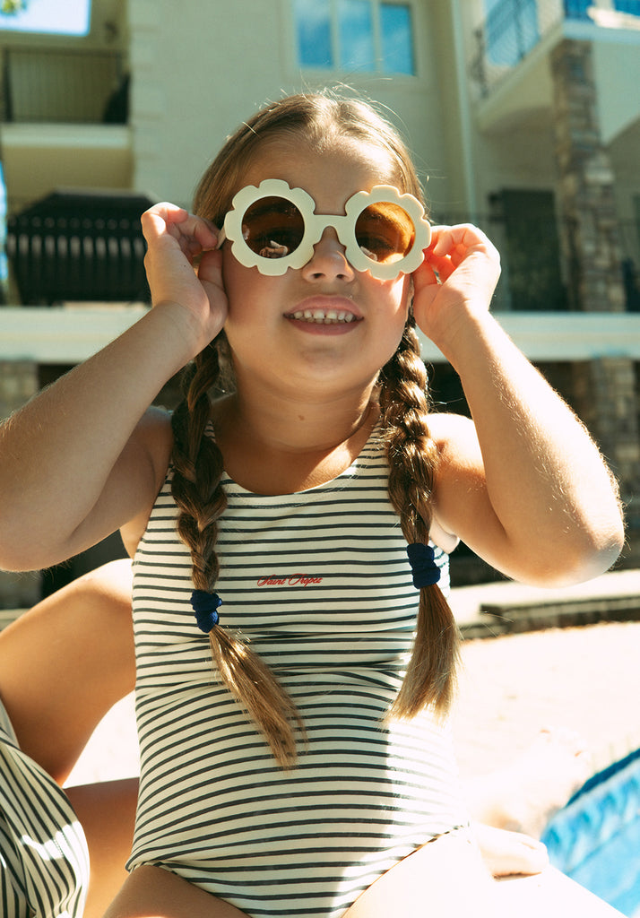 Crew Kids Navy Nautical Swimsuit