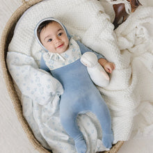 Load image into Gallery viewer, Bubani Horse Bib Collection Layette Set - Light Blue