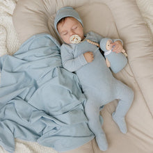 Load image into Gallery viewer, Bubani Polka Dotted Collection Velour Take Me Home Set - Blue