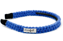 Load image into Gallery viewer, Le Enfant Thin Knit Headband Blue