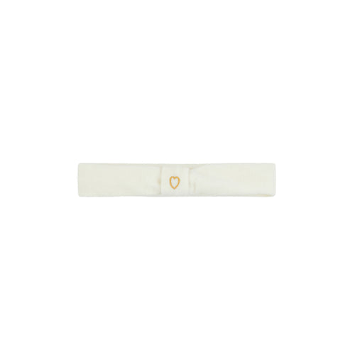 Le Enfant Little Heart Thin Band - Cream