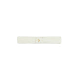 Le Enfant Little Heart Thin Band - Cream