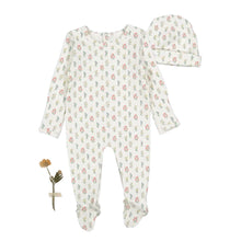 Load image into Gallery viewer, Lovely Littles Printed Footie And Hat - Esme