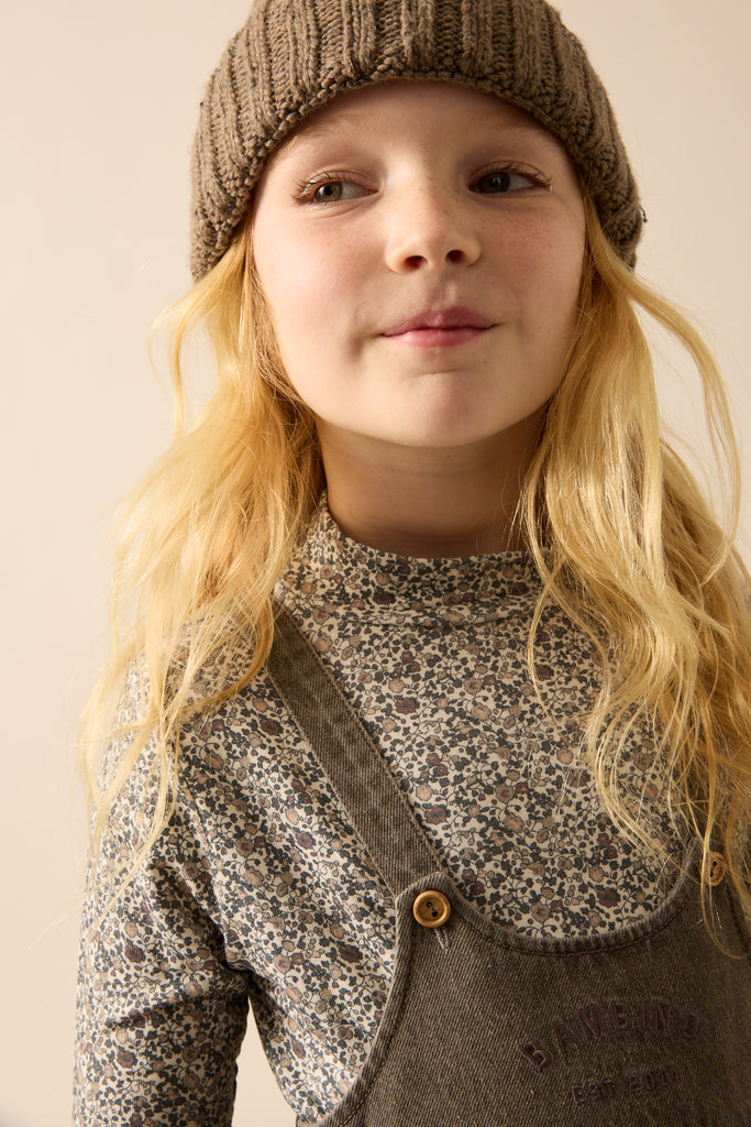 Lil Legs Denim Day Jumper - Grey Wash
