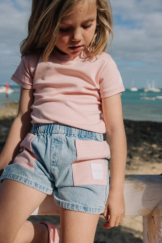 Heven Girls Short Sleeve T-Shirt H33 - Pink