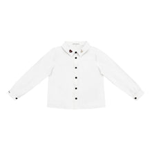 Load image into Gallery viewer, Little Parni Girls White Shirt (K554) - White
