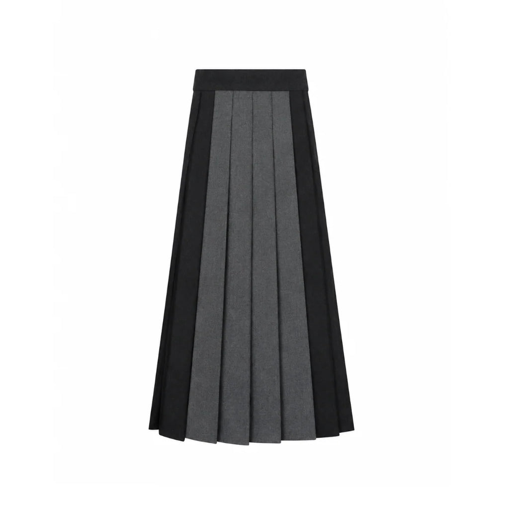 Little Parni Teen Pleated Skirt (K684) - Grey
