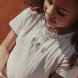 Lovely Littles Embroidered Short Sleeve Tee - Esme