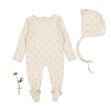 Load image into Gallery viewer, Lovely Littles Printed Footie And Bonnet - Darya Floral
