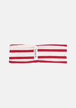 Load image into Gallery viewer, Booso Red Stripe Sweatband