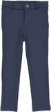 Lil Legs Knit Pants Without Seam - Navy
