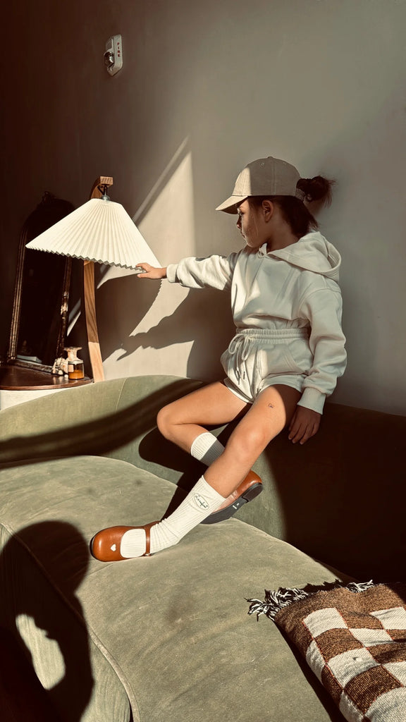 Le Enfant Socks - White