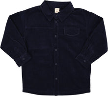 Load image into Gallery viewer, Lil Legs Corduroy Shirt - Navy