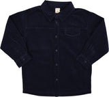 Lil Legs Corduroy Shirt - Navy