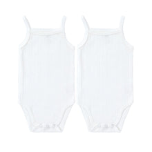 Load image into Gallery viewer, Petit Clair Pointelle 2 Pack Onesie