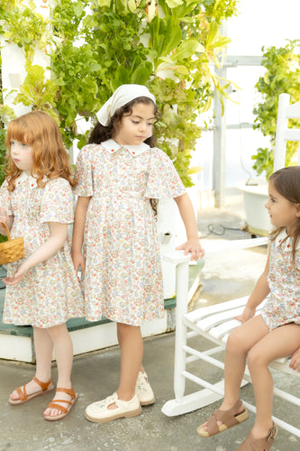 Nou Nelle Strawberry Embroidered Dress