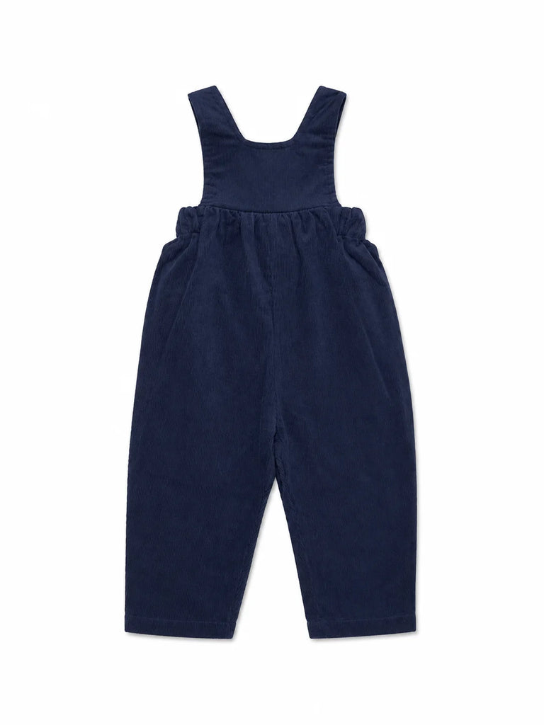Please Mom Navy Corduroy Overalls