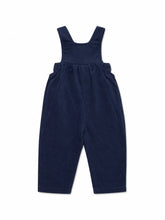 Load image into Gallery viewer, Please Mom Navy Corduroy Overalls