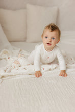 Load image into Gallery viewer, Bubani Girls Bud Collection Velour Layette Set