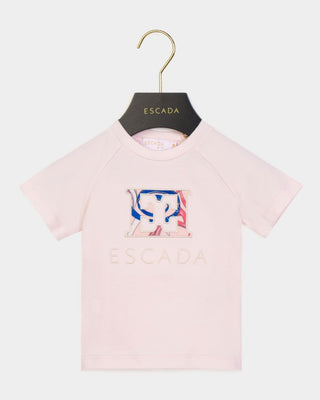 Escada Baby Girl SS Tee - Mauve Morn