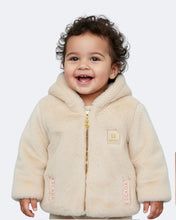 Load image into Gallery viewer, Escada Baby Girl Hooded Jacket - Oatmeal
