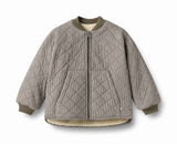 Wheat Lake Reversible Thermo Jacket - Brown Stripe