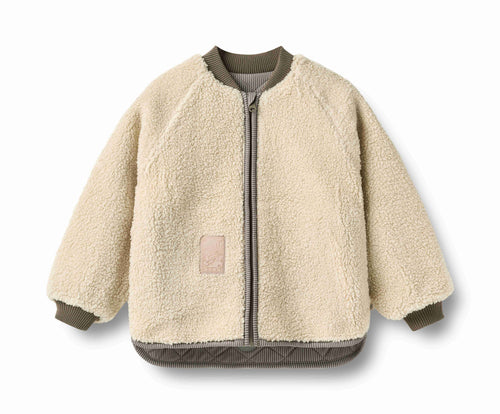Wheat Lake Reversible Thermo Jacket - Brown Stripe