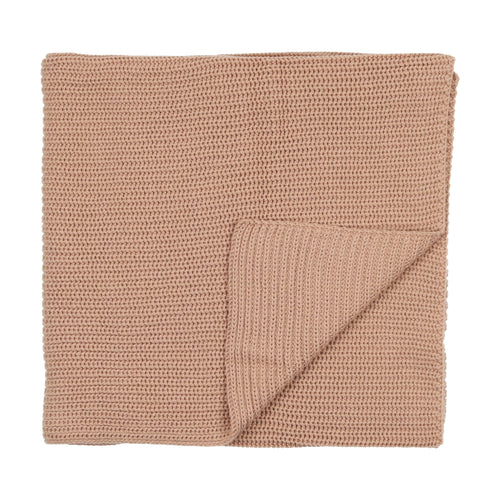 Mema Knit Chunky Knit Blanket - Pink