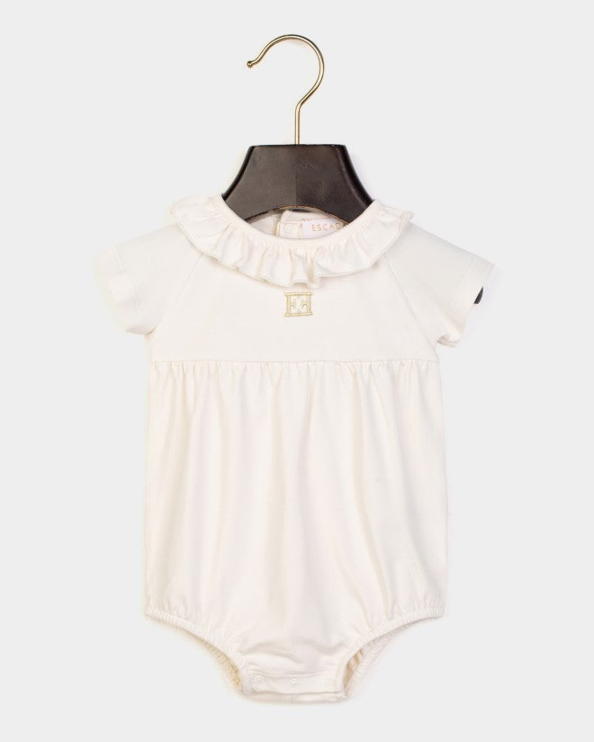 Escada Baby Girl Romper - Snow White