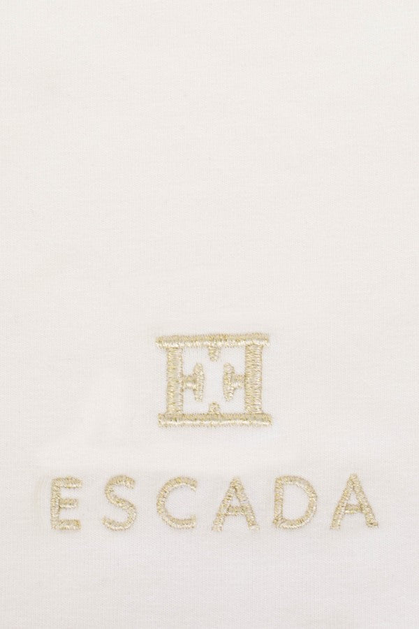 Escada Baby Girl Bib - Snow White