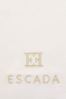 Escada Baby Girl Bib - Snow White
