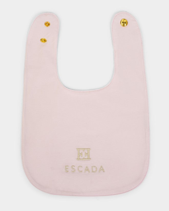 Escada Baby Girl Bib - Mauve Morn