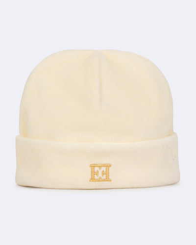 Escada Newborn Logo Hat - Antique White