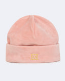 Escada Newborn Logo Hat - Bridal Rose
