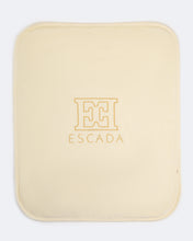 Load image into Gallery viewer, Escada Newborn Logo Blanket - Antique White