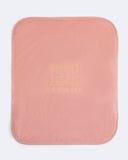 Escada Newborn Logo Blanket - Bridal Rose