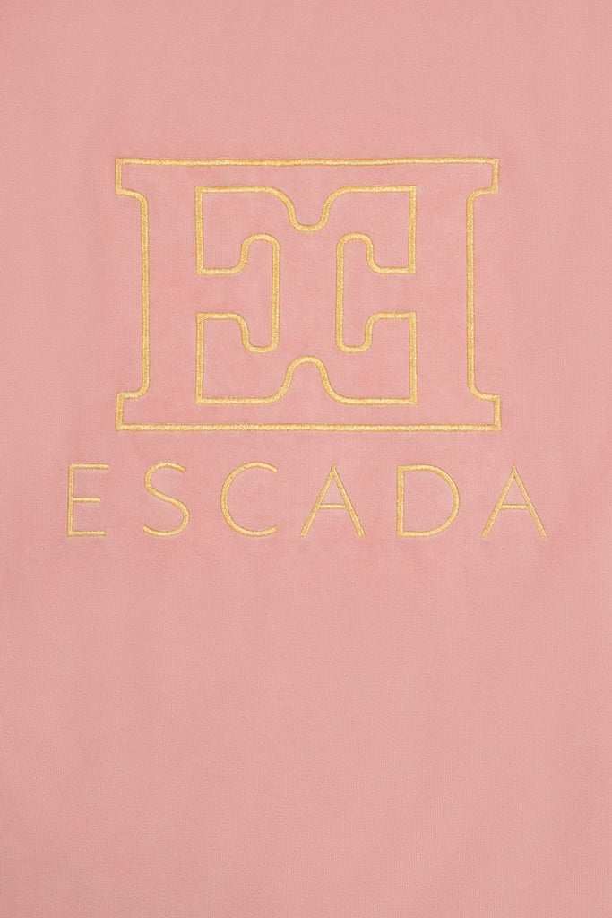 Escada Newborn Logo Blanket - Bridal Rose
