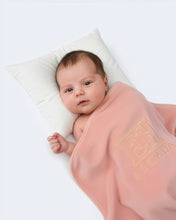 Load image into Gallery viewer, Escada Newborn Logo Blanket - Bridal Rose