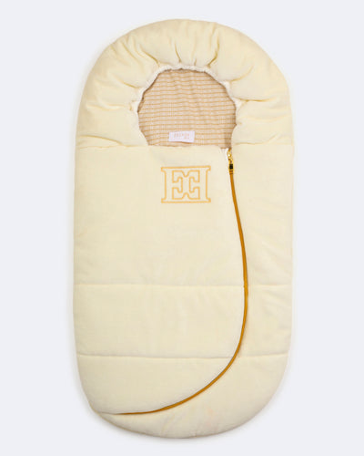 Escada Newborn Sleeping Bag - Antique White