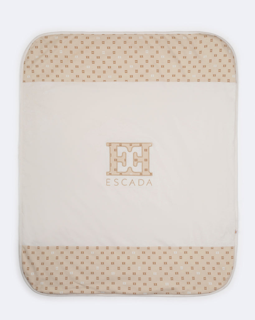 Escada Logo Blanket - Birch
