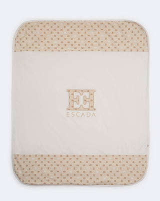 Escada Logo Blanket - Birch