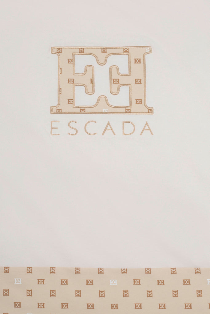 Escada Logo Blanket - Birch