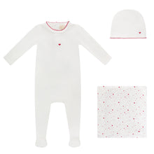 Load image into Gallery viewer, Bubani Heart Collection Layette Set - White
