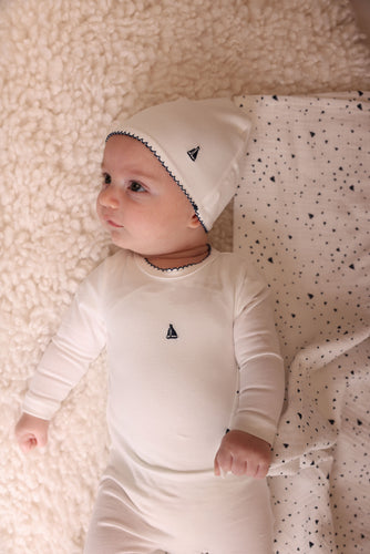 Bubani Boat Collection Layette Set - White