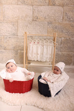 Load image into Gallery viewer, Bubani Heart Collection Layette Set - White